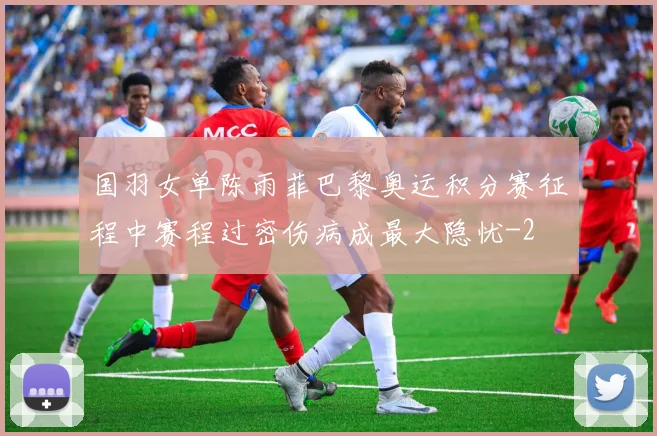 国羽女单陈雨菲巴黎奥运积分赛征程中赛程过密伤病成最大隐忧
